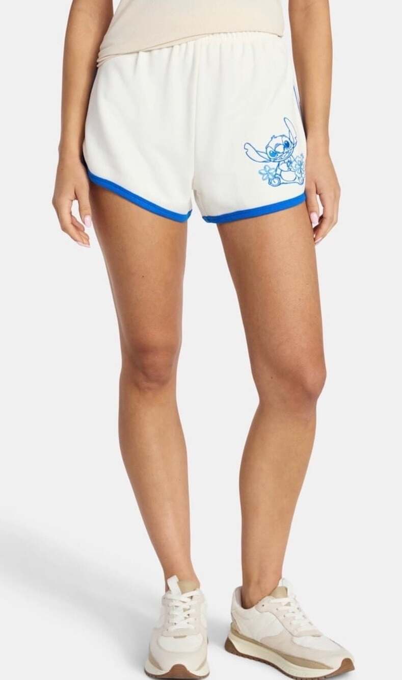 NWT Disney Stitch Women's Dolphin Shorts Size XXL
